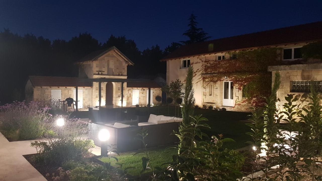 Villa Entiere Du Chateau Lacroix De Civrac 3 Ch, 3 Sdb, Piscine Xxl,Sauna, 4 Etoiles,7 Pers Exterior foto